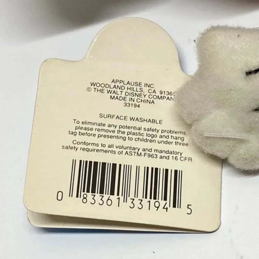 Vintage Disney Mickey Mouse Plush 9